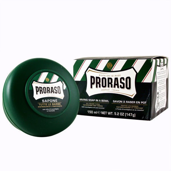 Мыло для Бритья Proraso Green Shaving Soap In A Bowl 150ml 8004395001149 фото